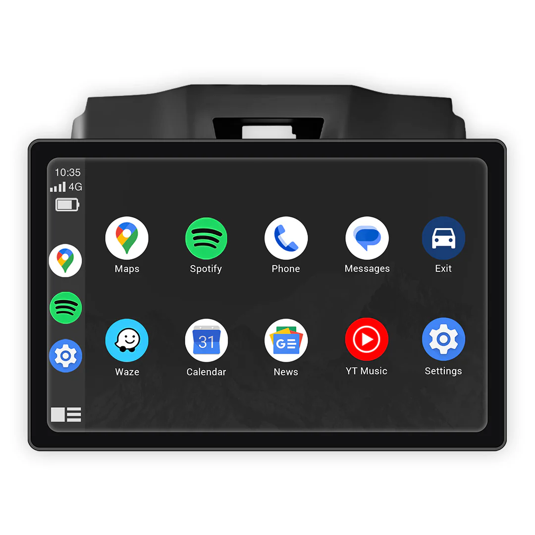 Isuzu MU-X (2012 - 2020) 9" 13.3" Wireless Android 16 Head Unit for Apple CarPlay / Android Auto Roof Screen - Image 6