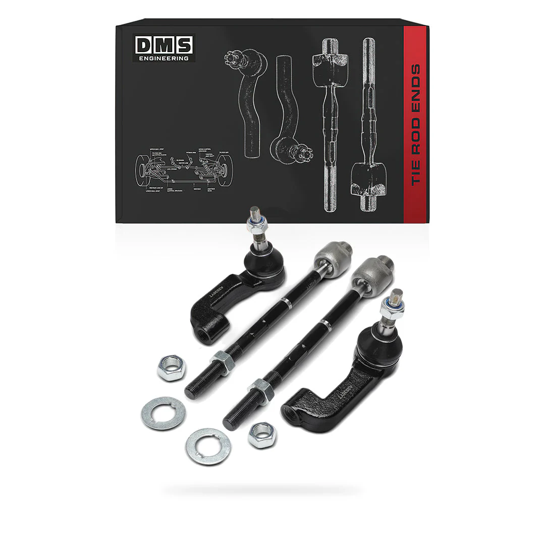 Jeep Cherokee KJ (2001 - 2008) Inner + Outer Front Tie Rod Ends LH + RH