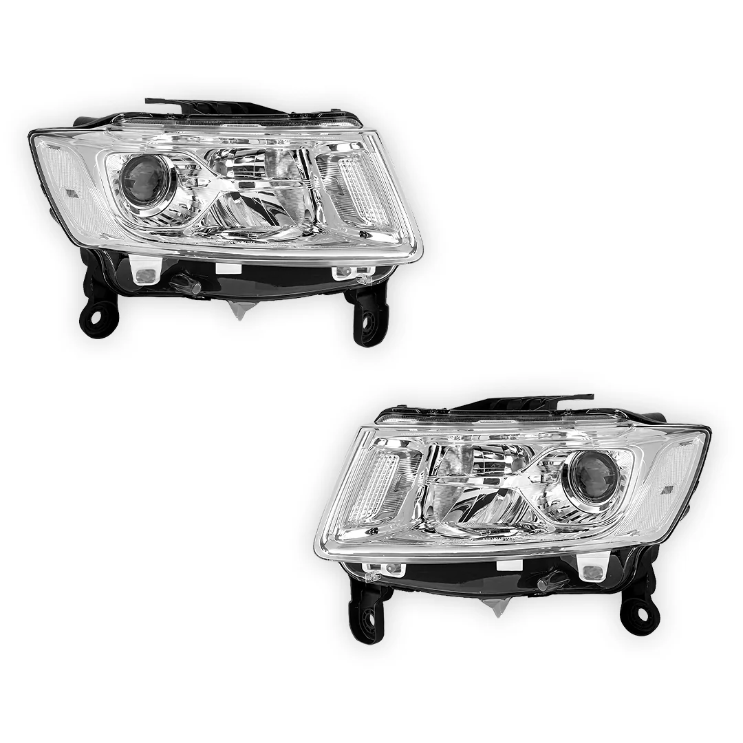 Jeep Grand Cherokee (2014 - 2016) Replacement Projector Headlights LH + RH - Image 11