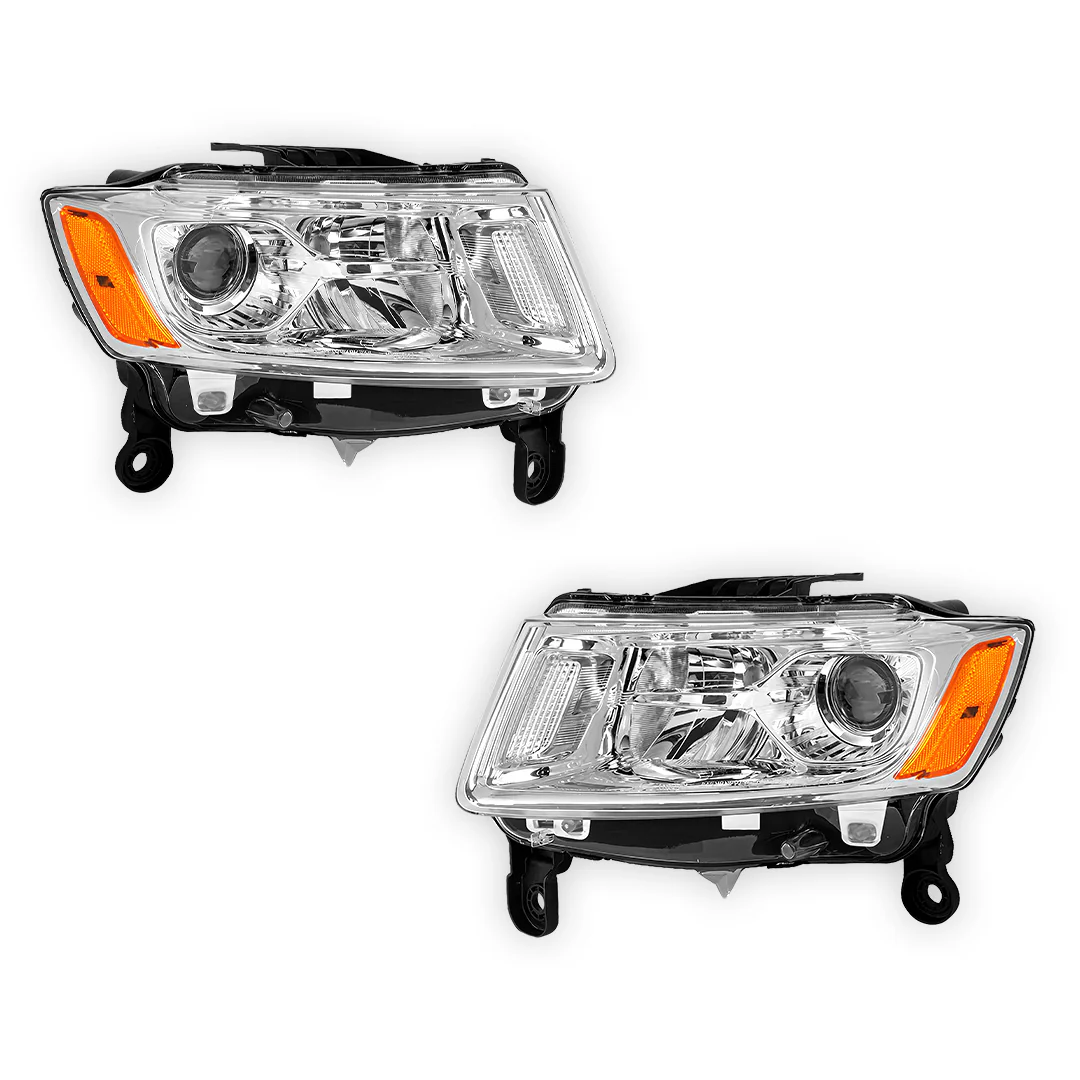 Jeep Grand Cherokee (2014 - 2016) Replacement Projector Headlights LH + RH - Image 14