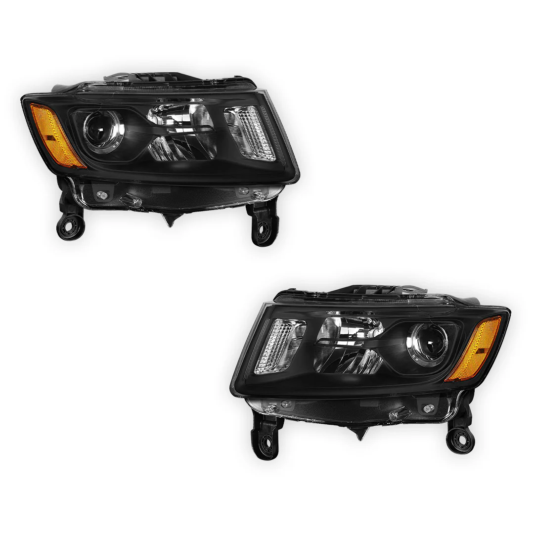 Jeep Grand Cherokee (2014 - 2016) Replacement Projector Headlights LH + RH - Image 5