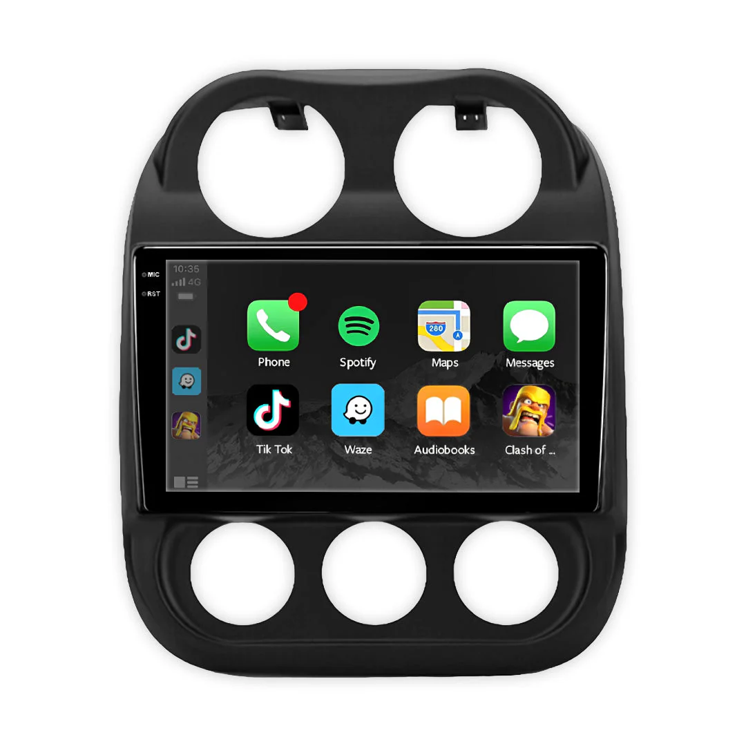 Jeep Patriot MK (2010 - 2016) 10.1" 13.3" Wireless Android 16 Car Stereo for Apple CarPlay / Android Auto - Image 2