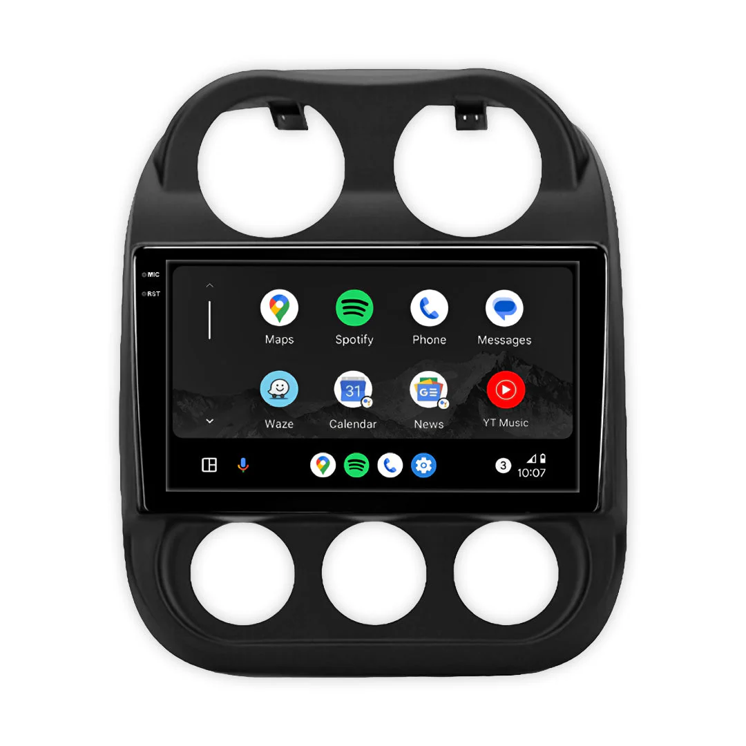 Jeep Patriot MK (2010 - 2016) 10.1" 13.3" Wireless Android 16 Car Stereo for Apple CarPlay / Android Auto - Image 3
