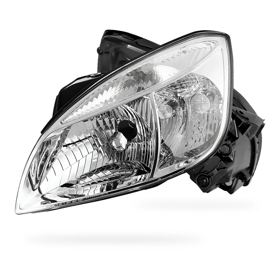 Kia Rio (2006 - 2008) Replacement Headlights LH + RH - Image 4