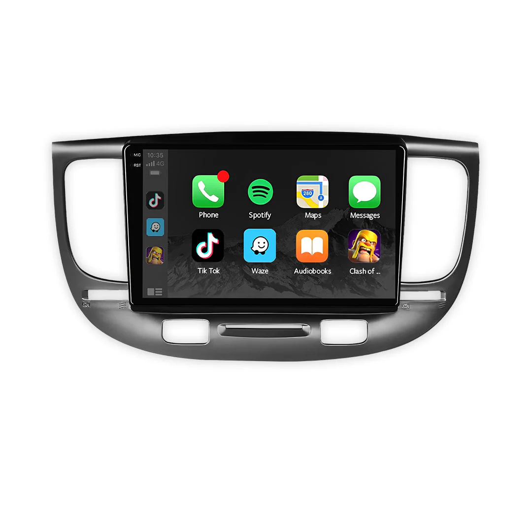 Kia Rio JB (2005 - 2011) 9" 13.3" Wireless Android 16 Car Stereo for Apple CarPlay / Android Auto - Image 2
