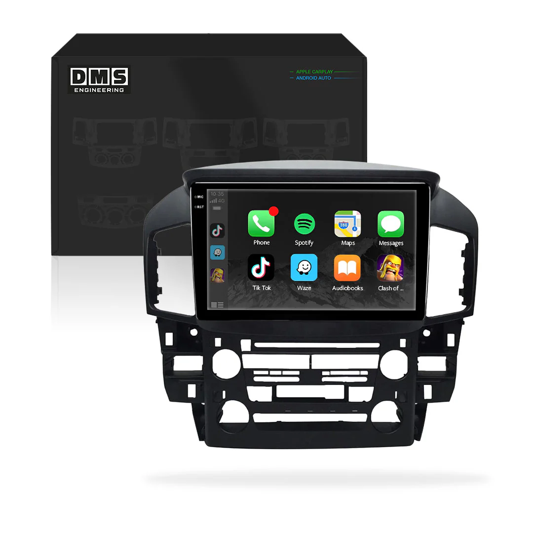 Lexus RX GSU / MCU / MHU (1997 - 2003) 9" Wireless Android 16 Head Unit for Apple CarPlay / Android Auto