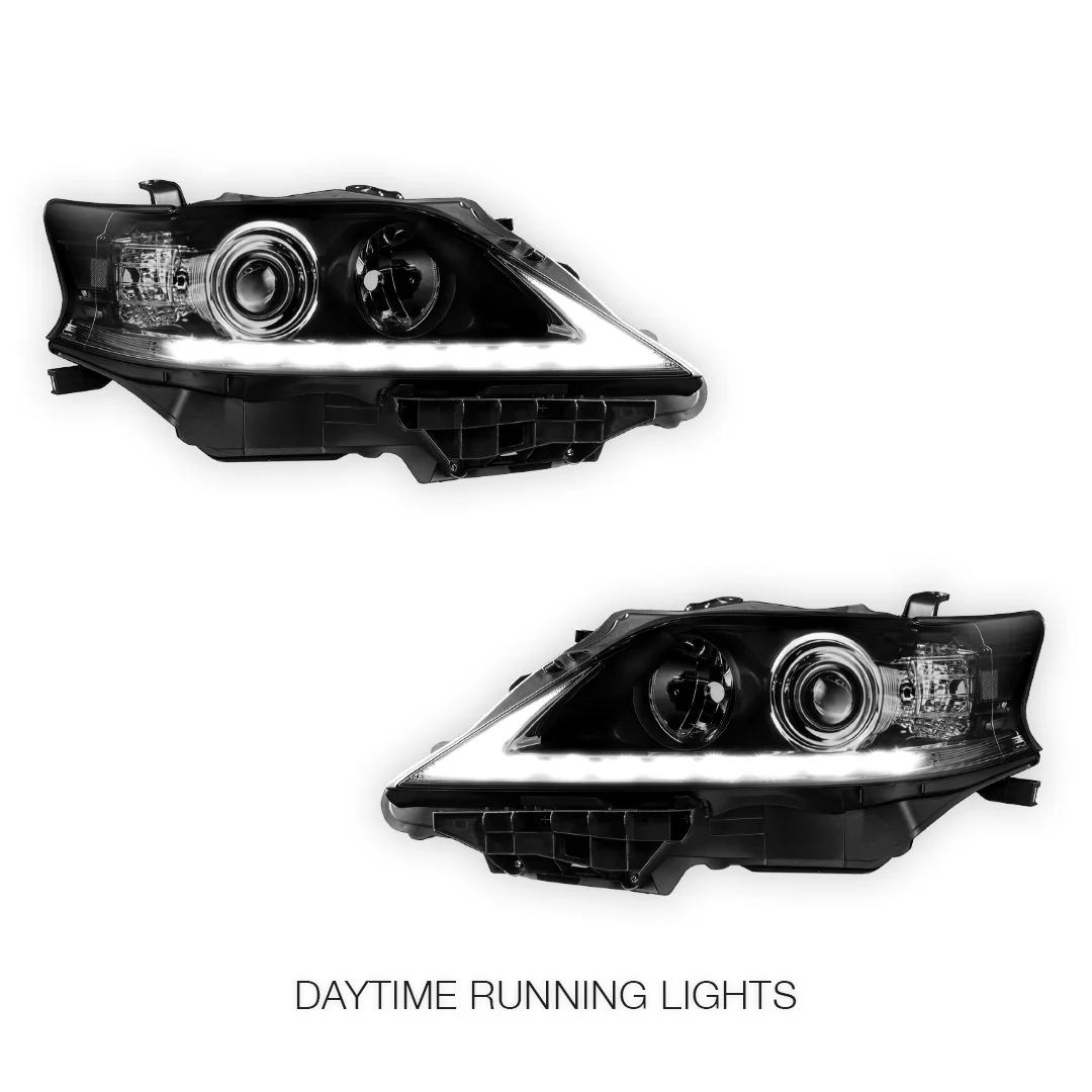 Lexus RX450h (2013 - 2015) LED DRL Projector Headlights LH + RH - Image 14