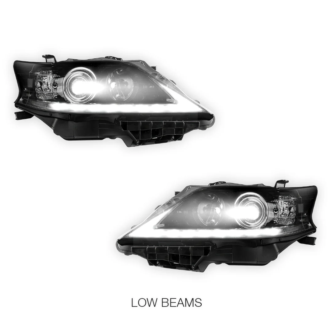 Lexus RX450h (2013 - 2015) LED DRL Projector Headlights LH + RH - Image 16