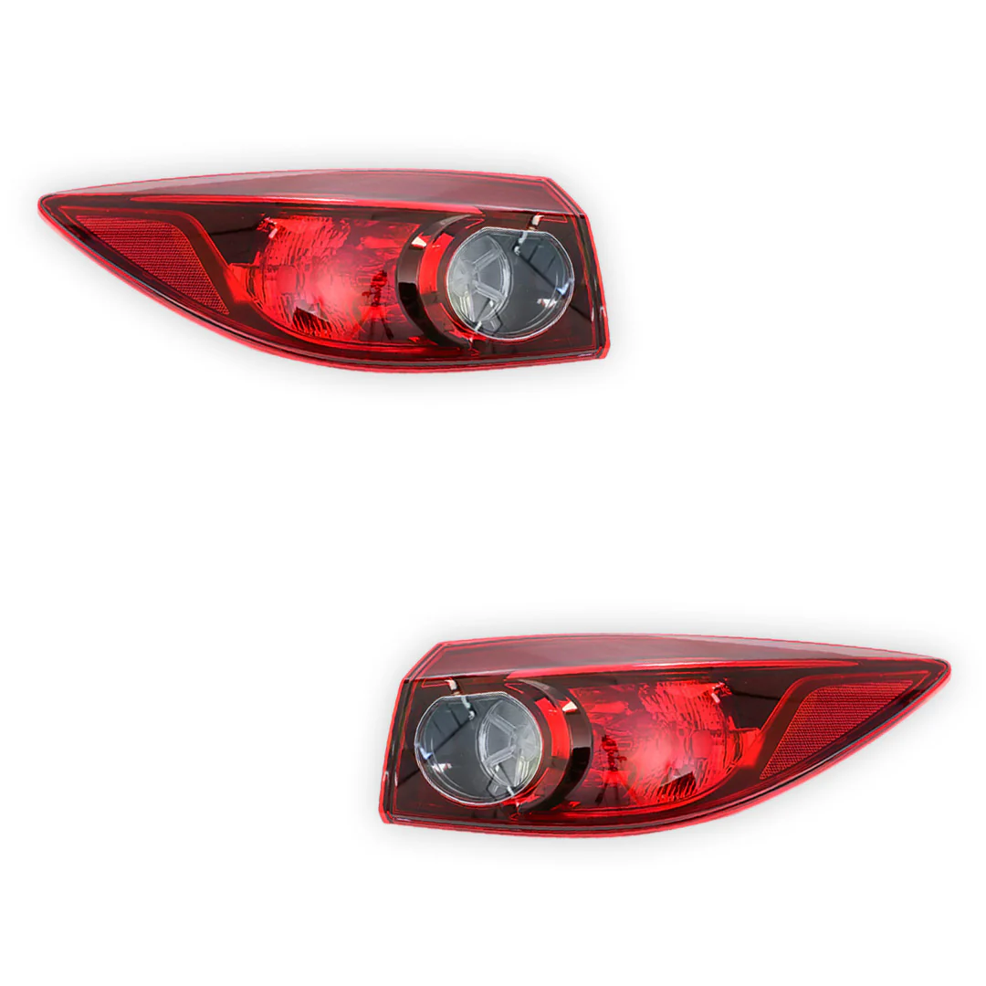 Mazda 3 BN (2016 - 2019) OEM Style Tail Lights LH + RH - Image 2