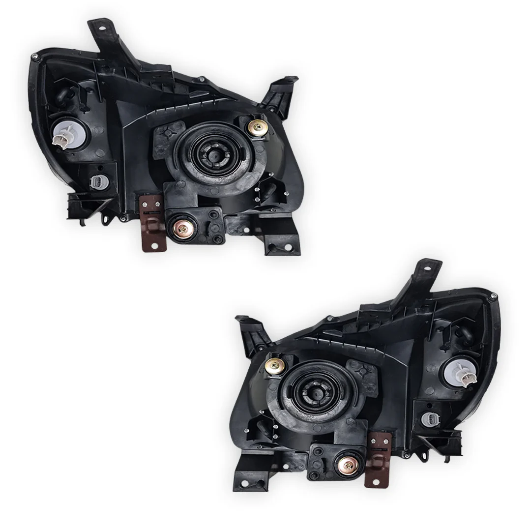 Mazda BT-50 UN (2006 - 2008) Clear Halogen OEM Style Headlights LH + RH - Image 3