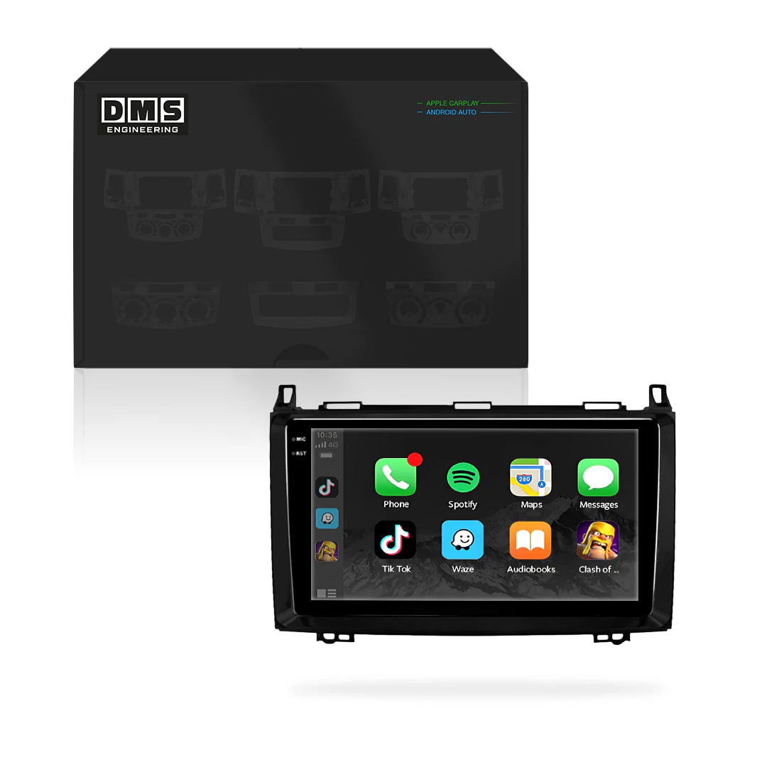 Mercedes-Benz Viano W639 (2006 - 2014) 9" Wireless Android 16 Car Stereo for Apple CarPlay / Android Auto