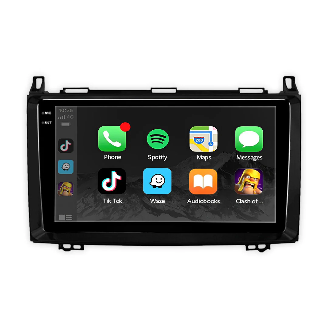 Mercedes-Benz Viano W639 (2006 - 2014) 9" Wireless Android 16 Car Stereo for Apple CarPlay / Android Auto - Image 2