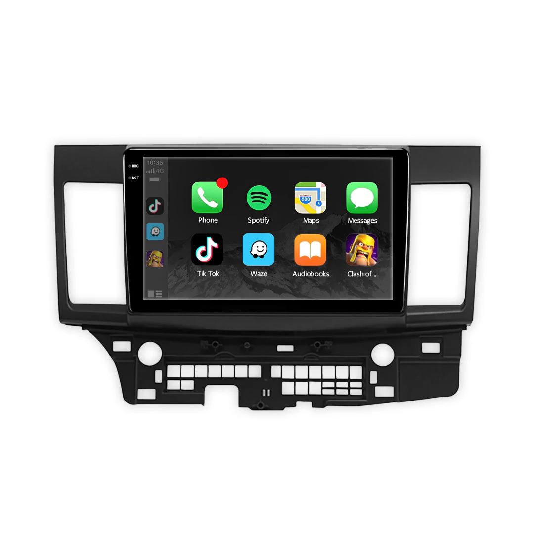 Mitsubishi Lancer Evolution X CZ4A (2007 - 2017) 10.1" 13.3" Wireless Android 16 Car Stereo for Apple CarPlay / Android Auto - Image 2
