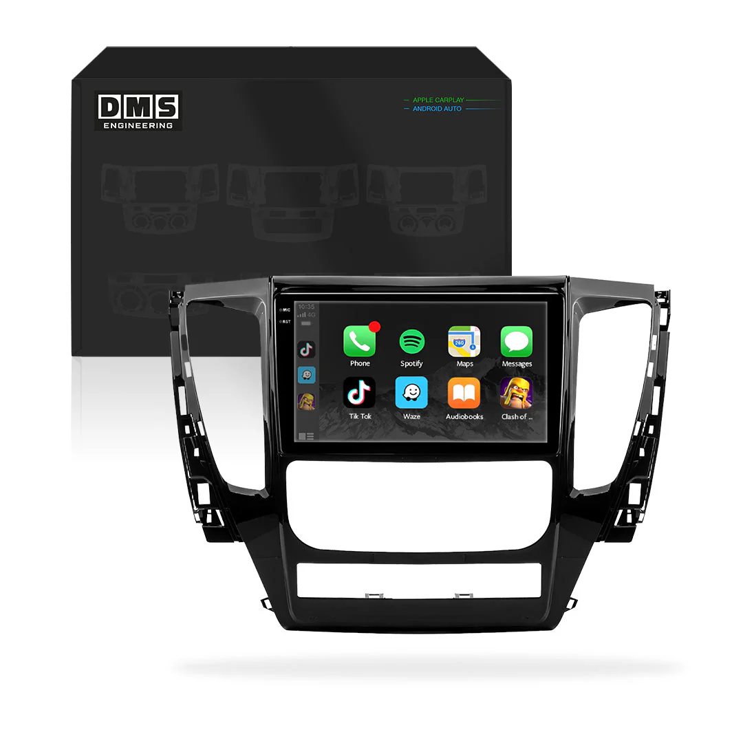 Mitsubishi Pajero Sport QE (2017 - 2019) 9" Wireless Android 16 Car Stereo for Apple CarPlay / Android Auto