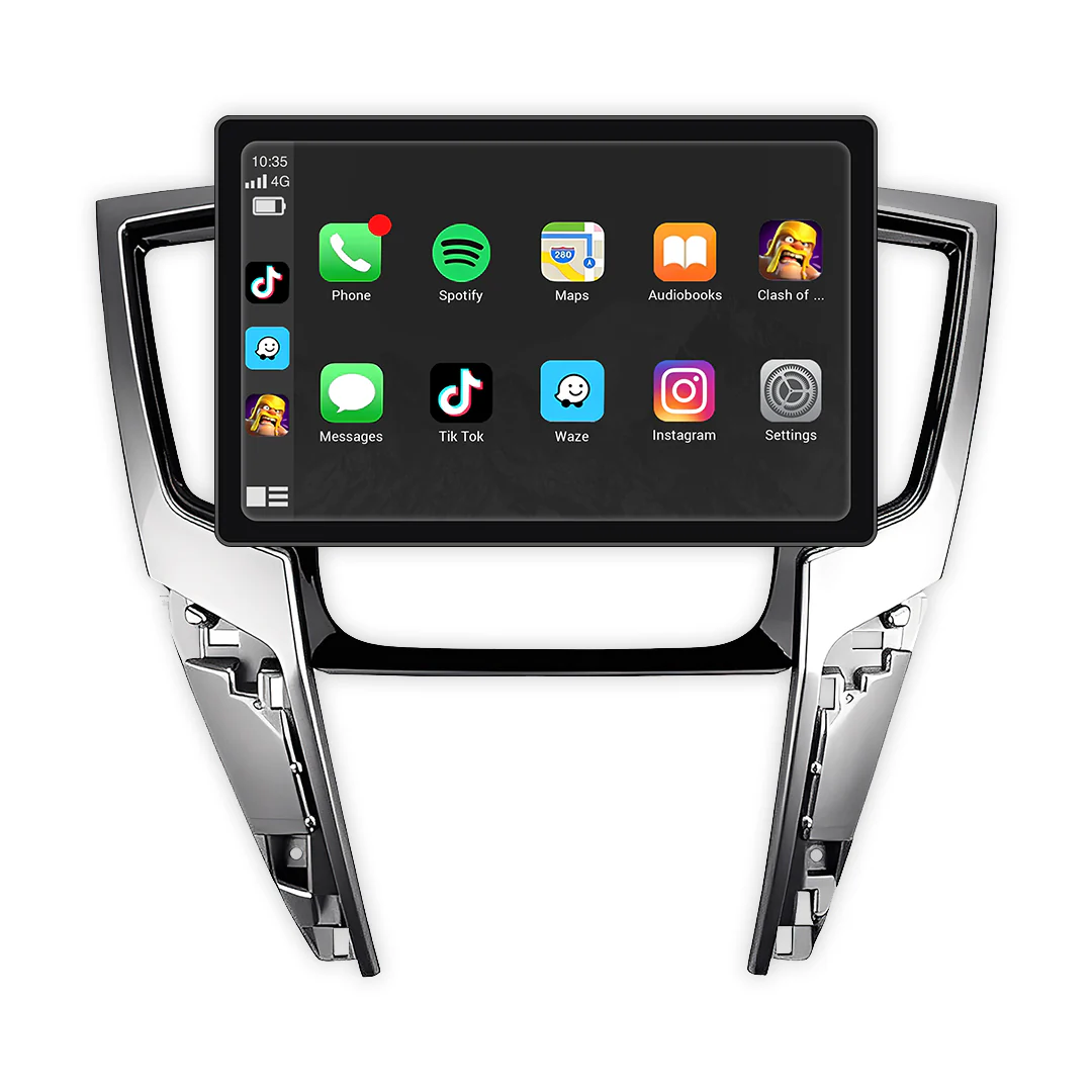 Mitsubishi Triton MR (2019 - 2024) 9" 13.3" Wireless Android 16 Head Unit for Apple CarPlay / Android Auto Digital AC Panel - Image 5