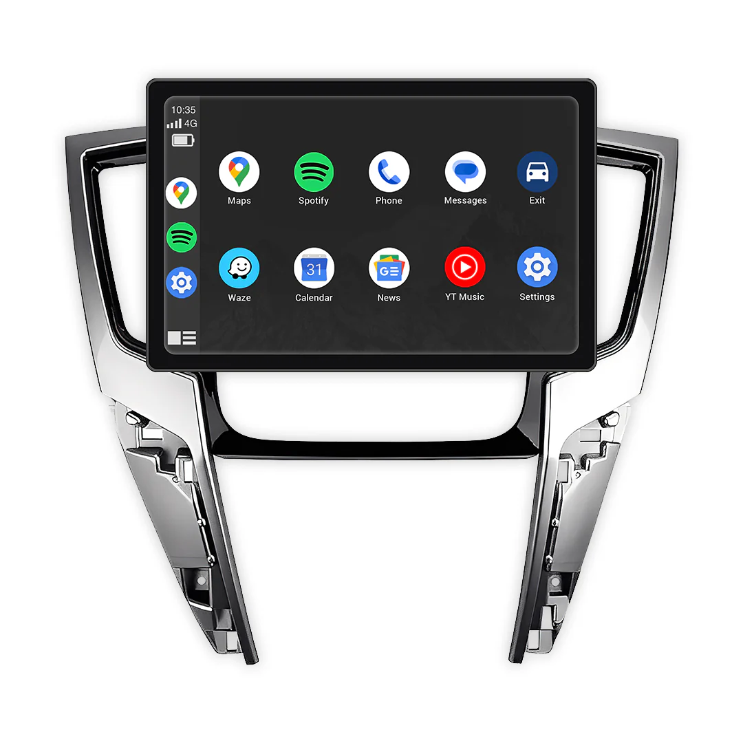 Mitsubishi Triton MR (2019 - 2024) 9" 13.3" Wireless Android 16 Head Unit for Apple CarPlay / Android Auto Digital AC Panel - Image 6