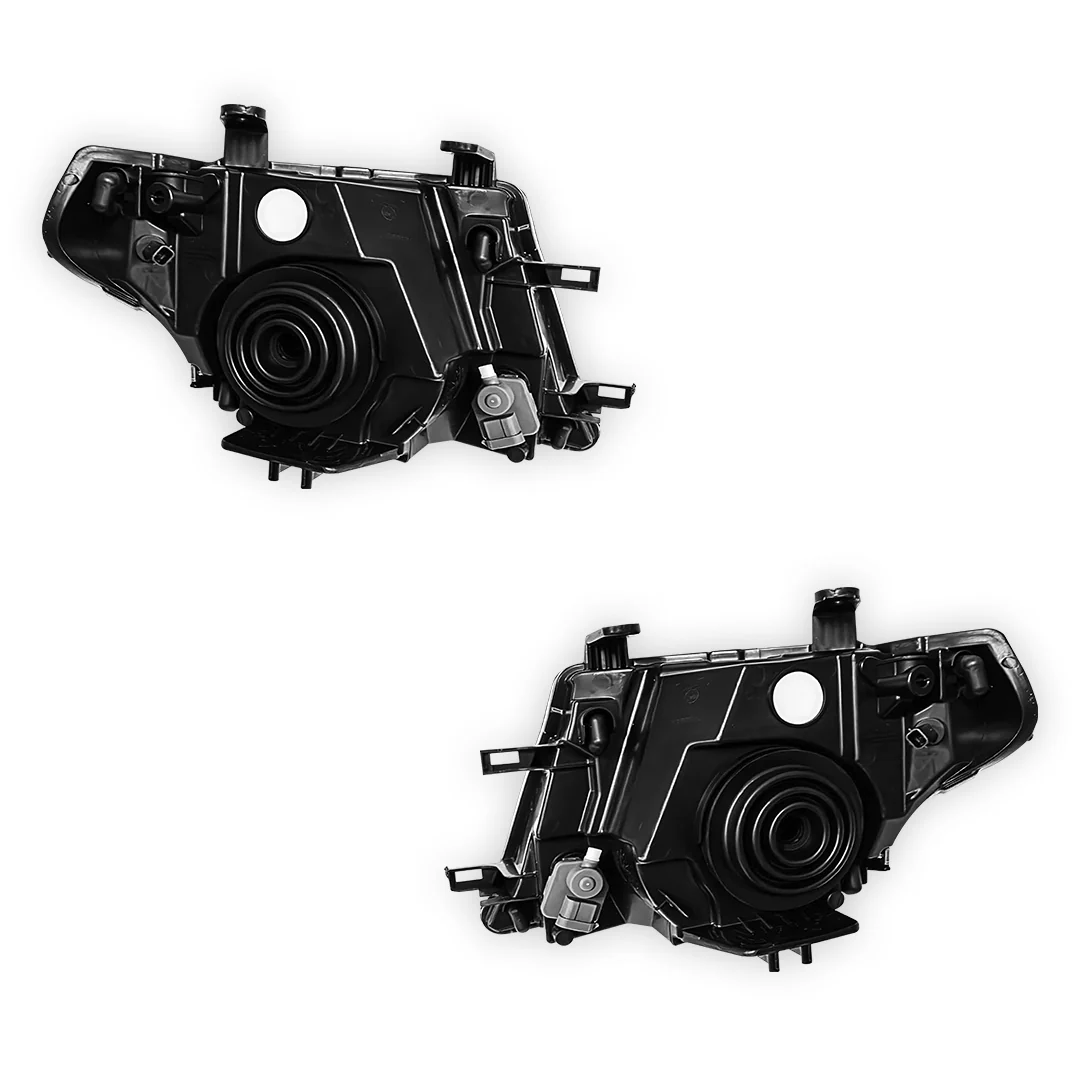 Nissan Pathfinder R51M Spain Built (2010 - 2013) Chrome Halogen OEM Style Headlights LH + RH - Image 3