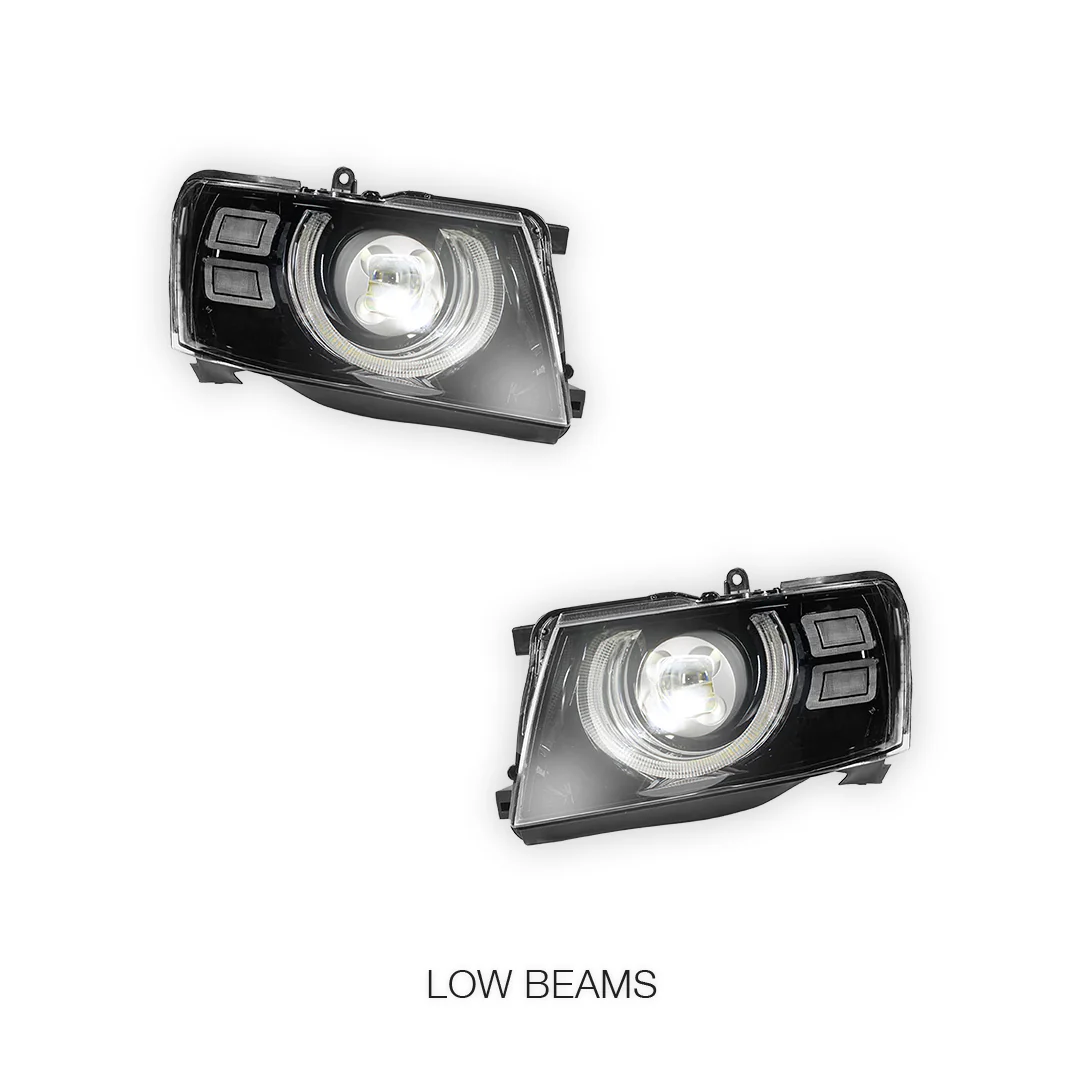 Nissan Patrol GU / Y61 (2005 - 2016) Full LED Headlights LH + RH - Image 3
