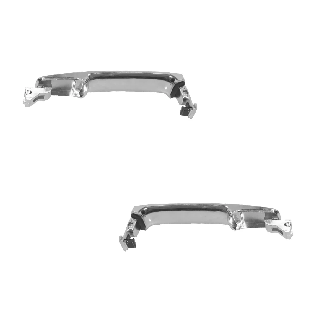 Nissan X-Trail T31 (2007 - 2013) Front Chrome Outer Door Handles LH + RH - Image 3