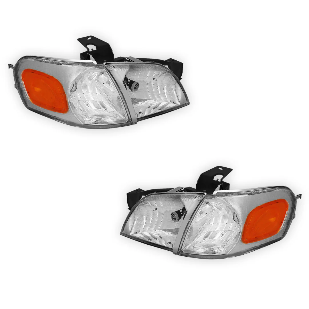 Oldsmobile Silhouette (1997 - 2004) Replacement Headlights and Corner Lights LH + RH - Image 11