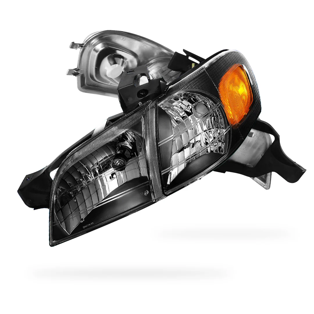 Oldsmobile Silhouette (1997 - 2004) Replacement Headlights and Corner Lights LH + RH - Image 4