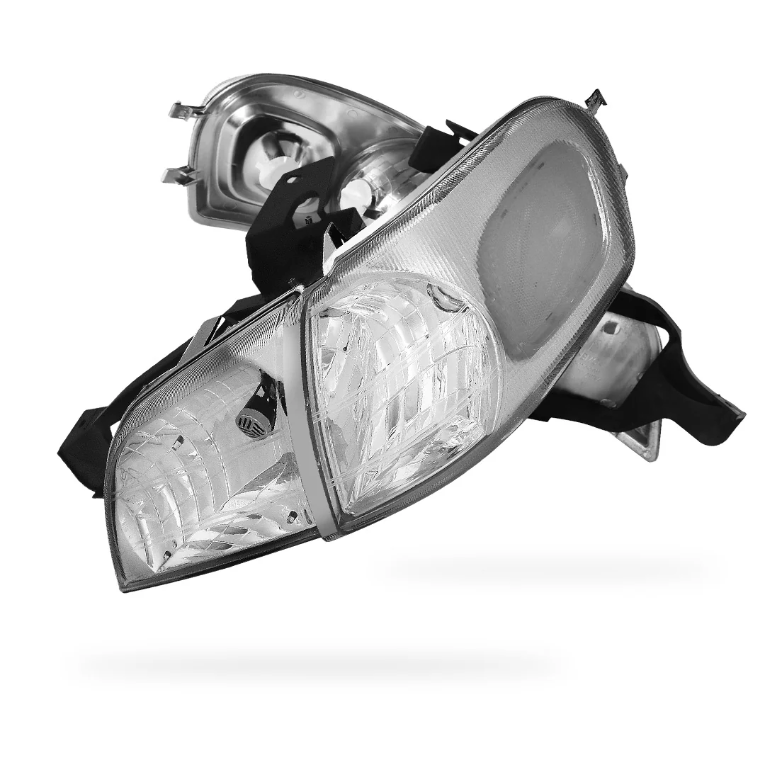 Oldsmobile Silhouette (1997 - 2004) Replacement Headlights and Corner Lights LH + RH - Image 7