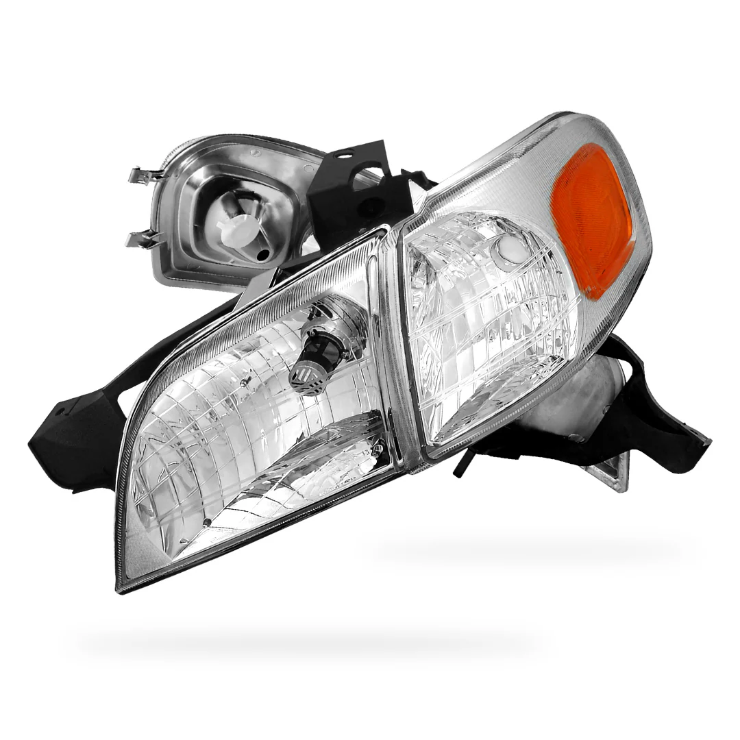 Pontiac Trans Sport (1997 - 1999) Replacement Headlights and Corner Lights LH + RH - Image 10