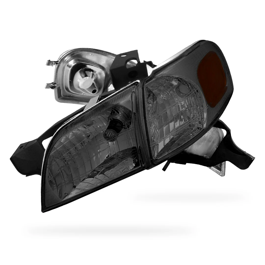 Pontiac Trans Sport (1997 - 1999) Replacement Headlights and Corner Lights LH + RH - Image 16