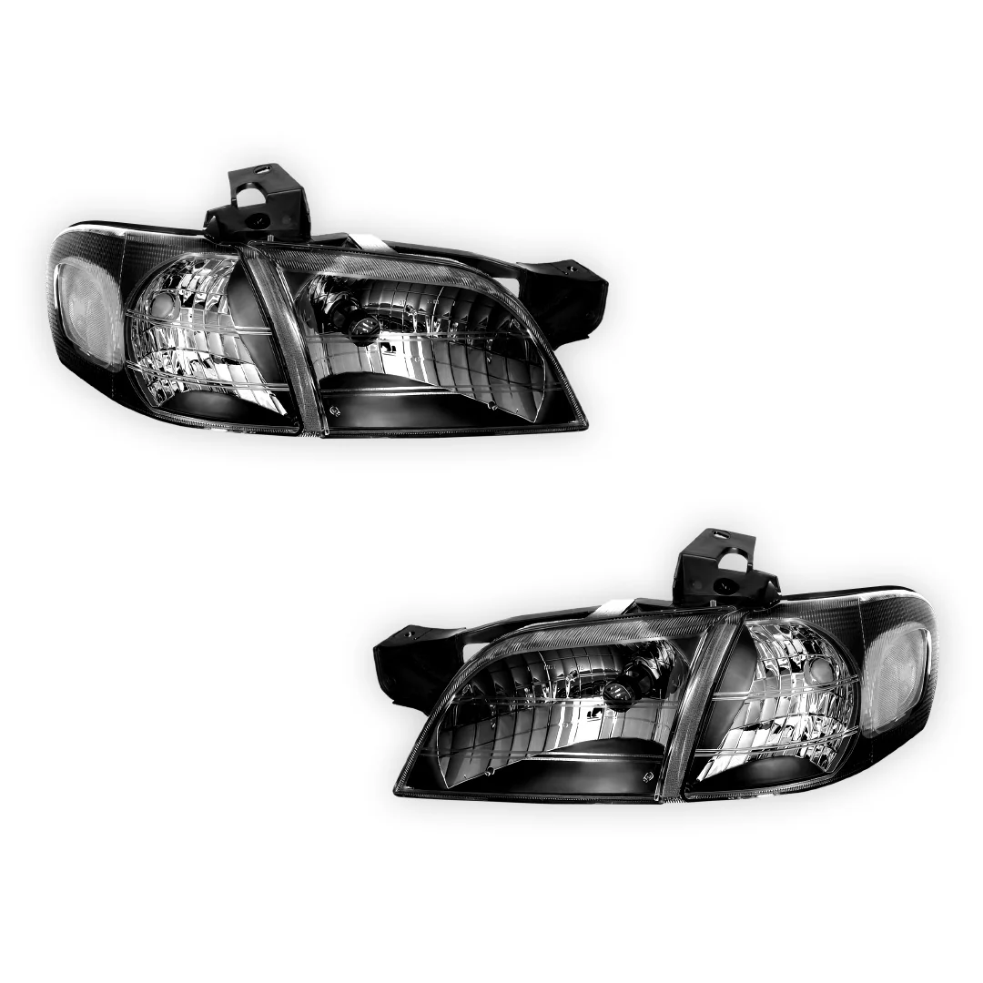 Pontiac Trans Sport (1997 - 1999) Replacement Headlights and Corner Lights LH + RH - Image 2