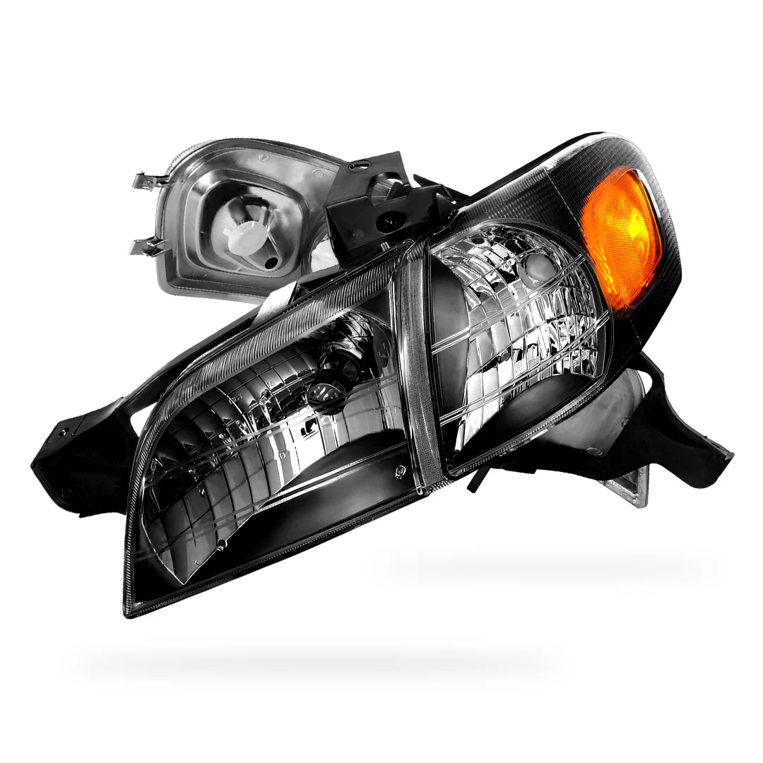 Pontiac Trans Sport (1997 - 1999) Replacement Headlights and Corner Lights LH + RH - Image 4