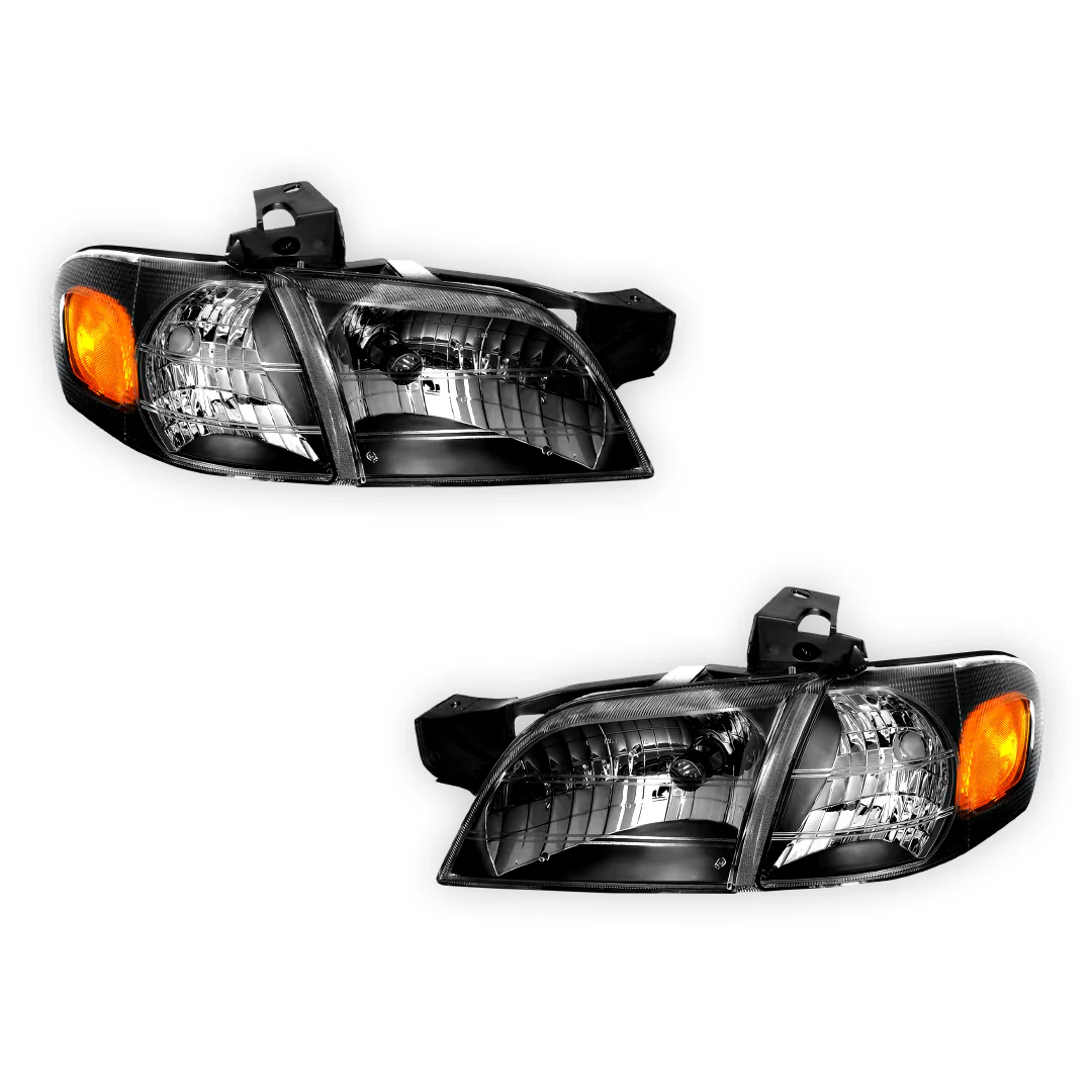 Pontiac Trans Sport (1997 - 1999) Replacement Headlights and Corner Lights LH + RH - Image 5