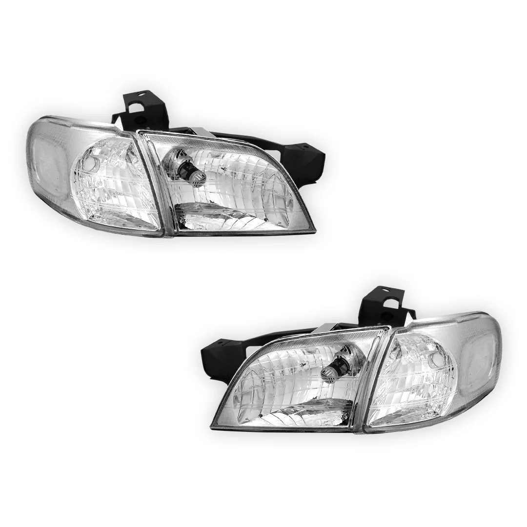 Pontiac Trans Sport (1997 - 1999) Replacement Headlights and Corner Lights LH + RH - Image 8