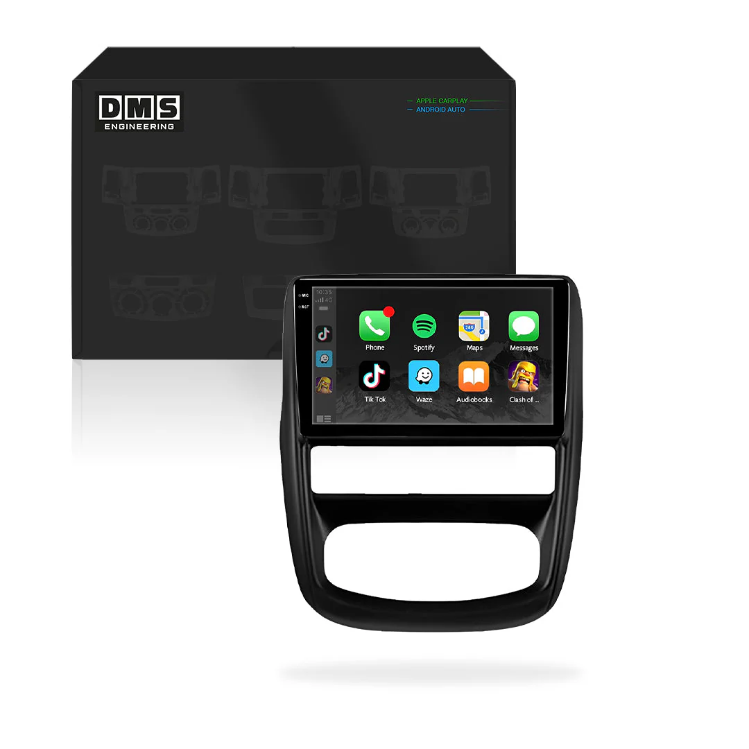Renault Duster Gen 1 (2010 - 2015) 9" Wireless Android 16 Car Stereo for Apple CarPlay / Android Auto