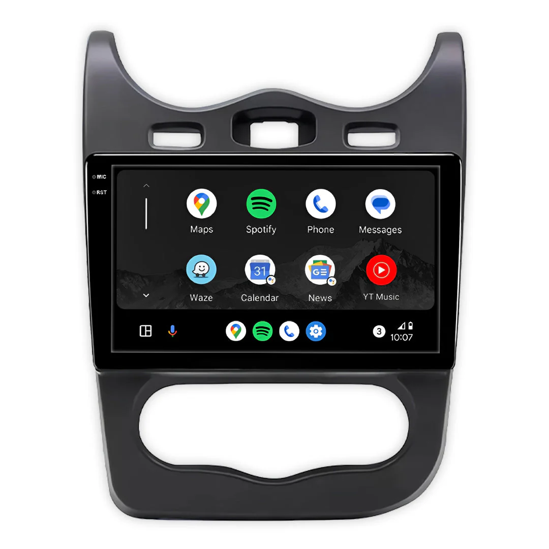 Renault Sandero Gen 1 (2009 - 2014) 10" Wireless Android 16 Head Unit for Apple CarPlay / Android Auto - Image 3