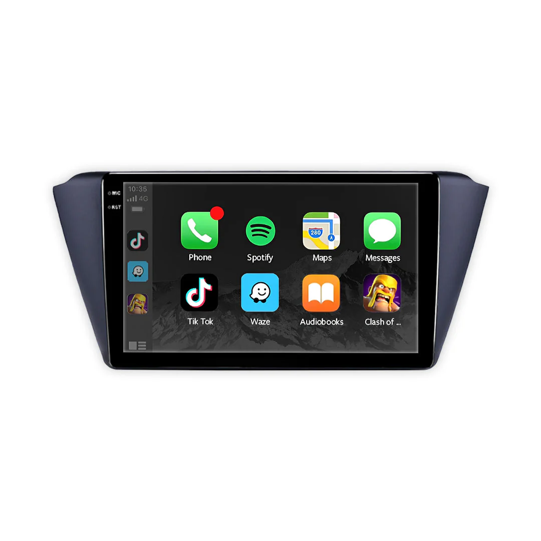 Skoda Fabia NJ (2015 - 2019) 10" Wireless Android 16 Head Unit for Apple CarPlay / Android Auto - Image 2