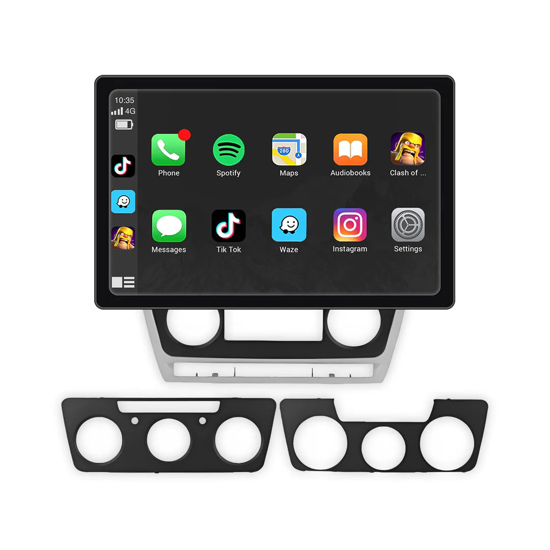 Skoda Octavia 1Z (2007 - 2012) 9" 13.3" Wireless Android 16 Car Stereo for Apple CarPlay / Android Auto - Image 5