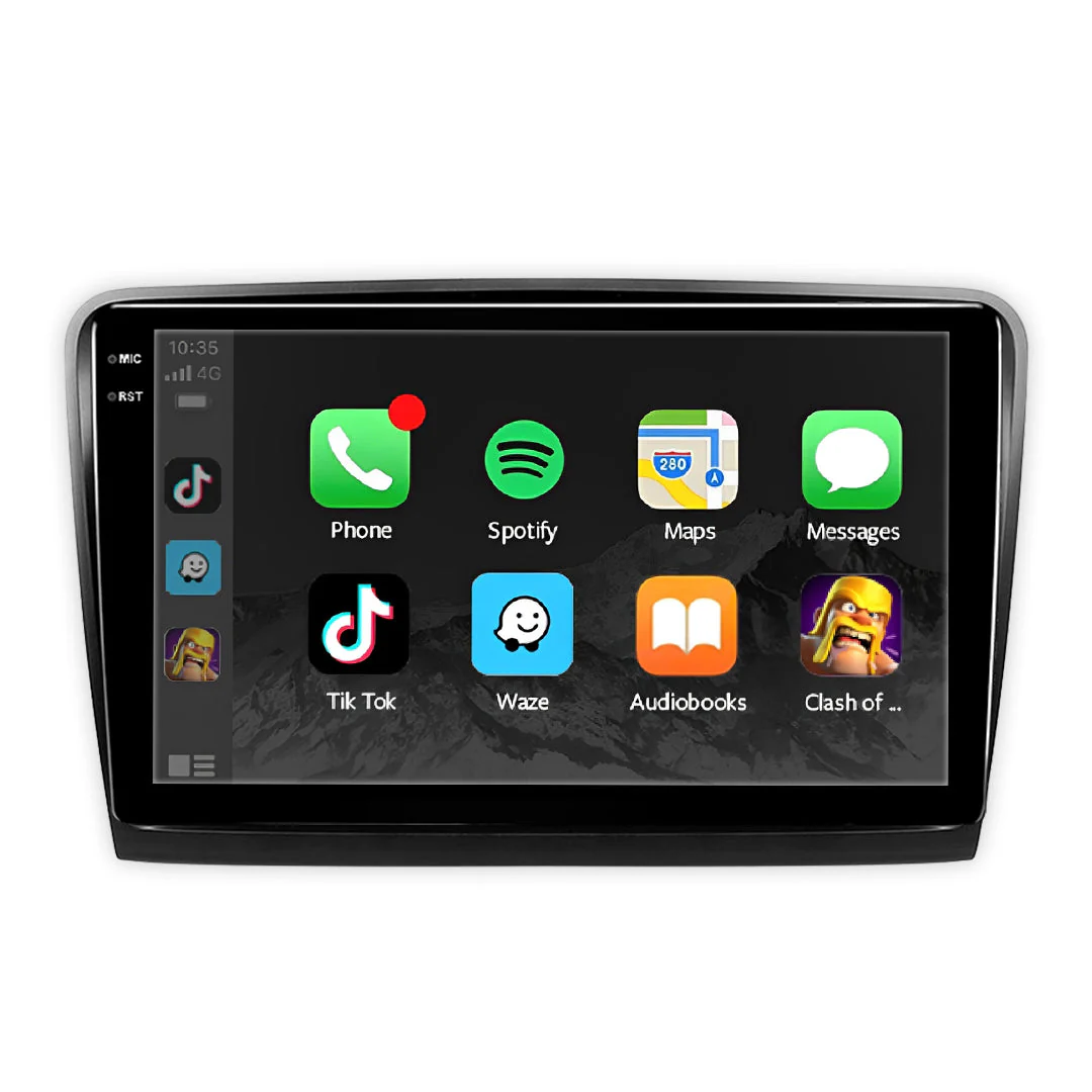 Skoda Superb 3T (2008 - 2015) 10" Wireless Android 16 Head Unit for Apple CarPlay / Android Auto - Image 2