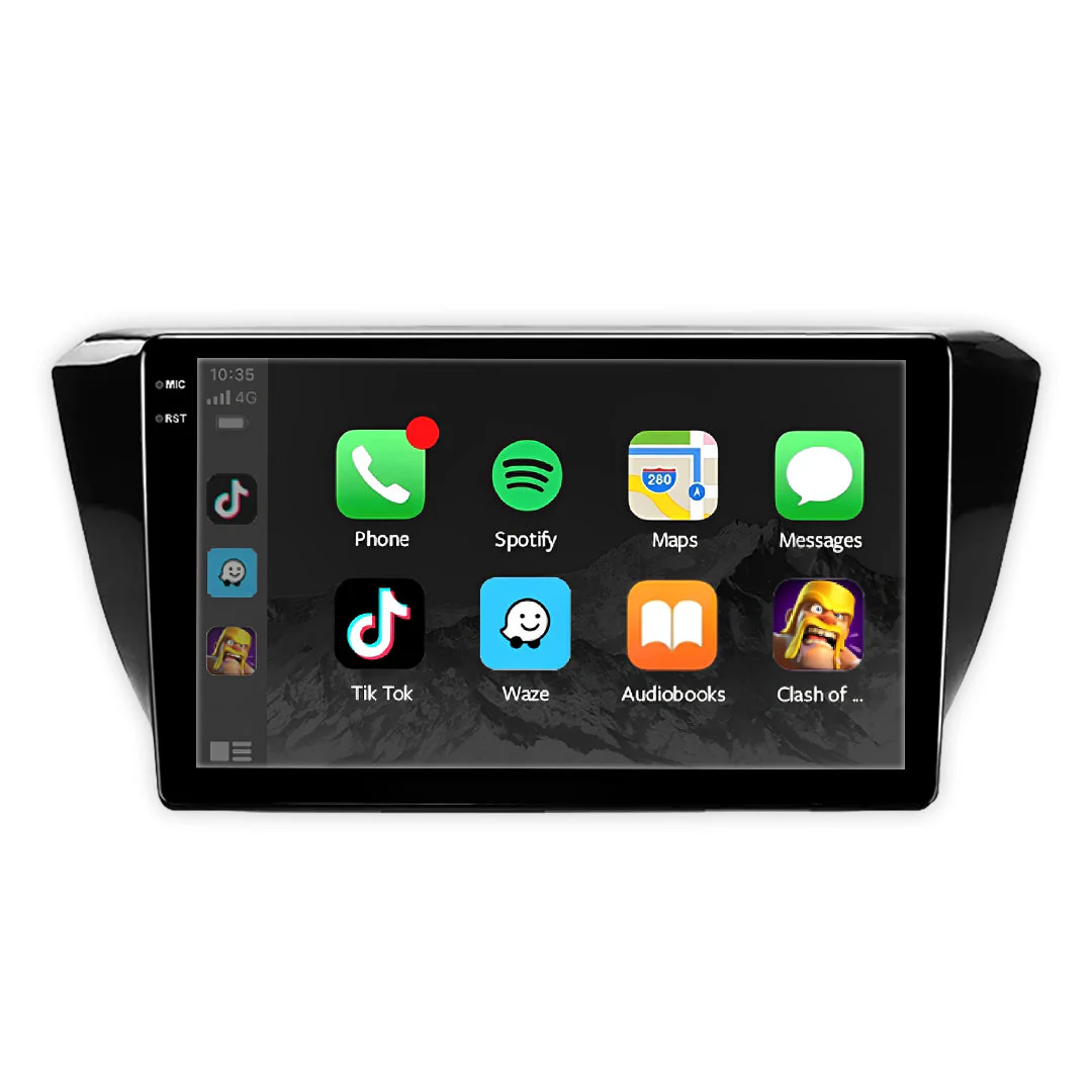 Skoda Superb NP (2015 - 2019) 10" Wireless Android 16 Car Stereo for Apple CarPlay / Android Auto - Image 2