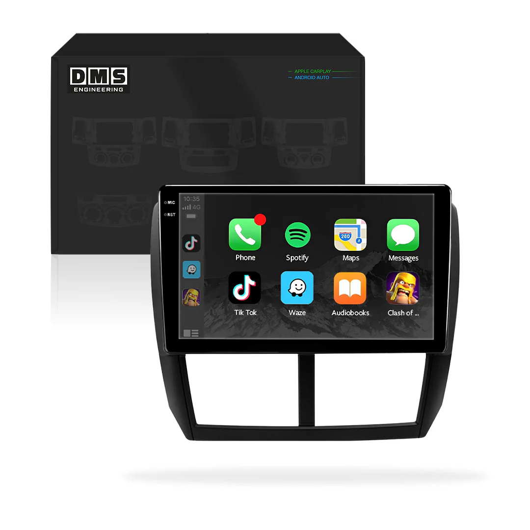 Subaru Forester SH (2007 - 2013) 9" Wireless Android 16 Car Stereo for Apple CarPlay / Android Auto