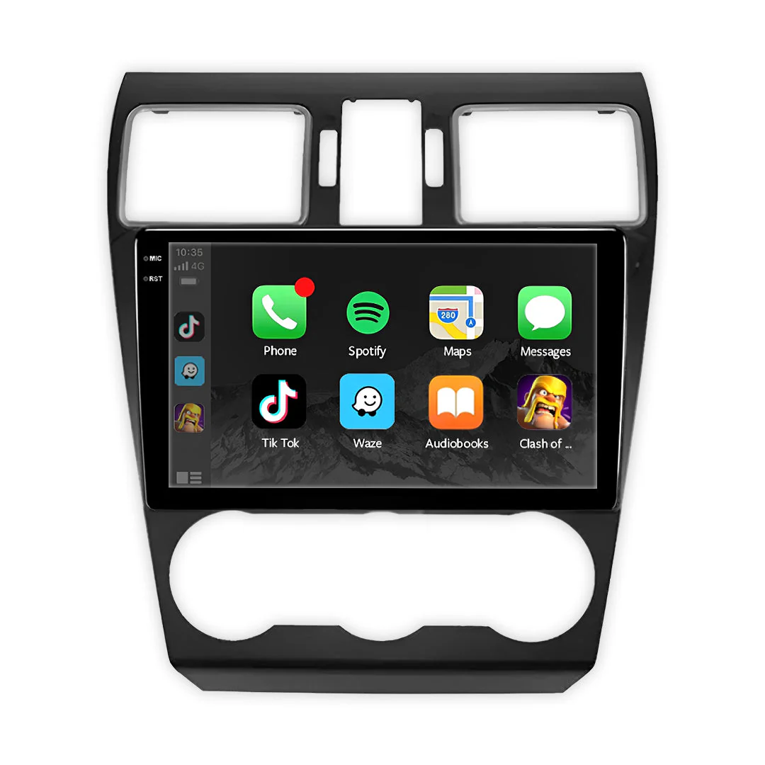 Subaru Forester SJ (2015 - 2018) 9" Wireless Android 16 Car Stereo for Apple CarPlay / Android Auto - Image 2