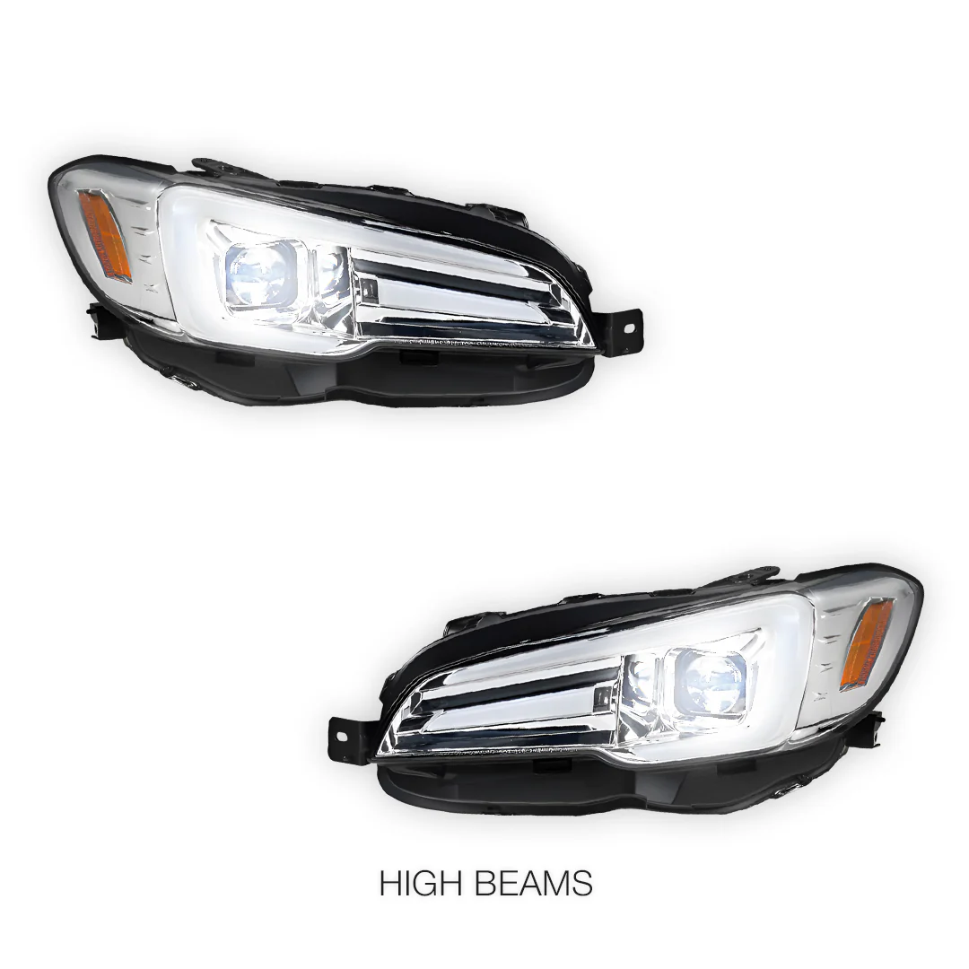 Subaru WRX VA STI (2014 - 2021) Full LED DRL & Sequential Indicator Projector Headlights LH + RH - Image 11