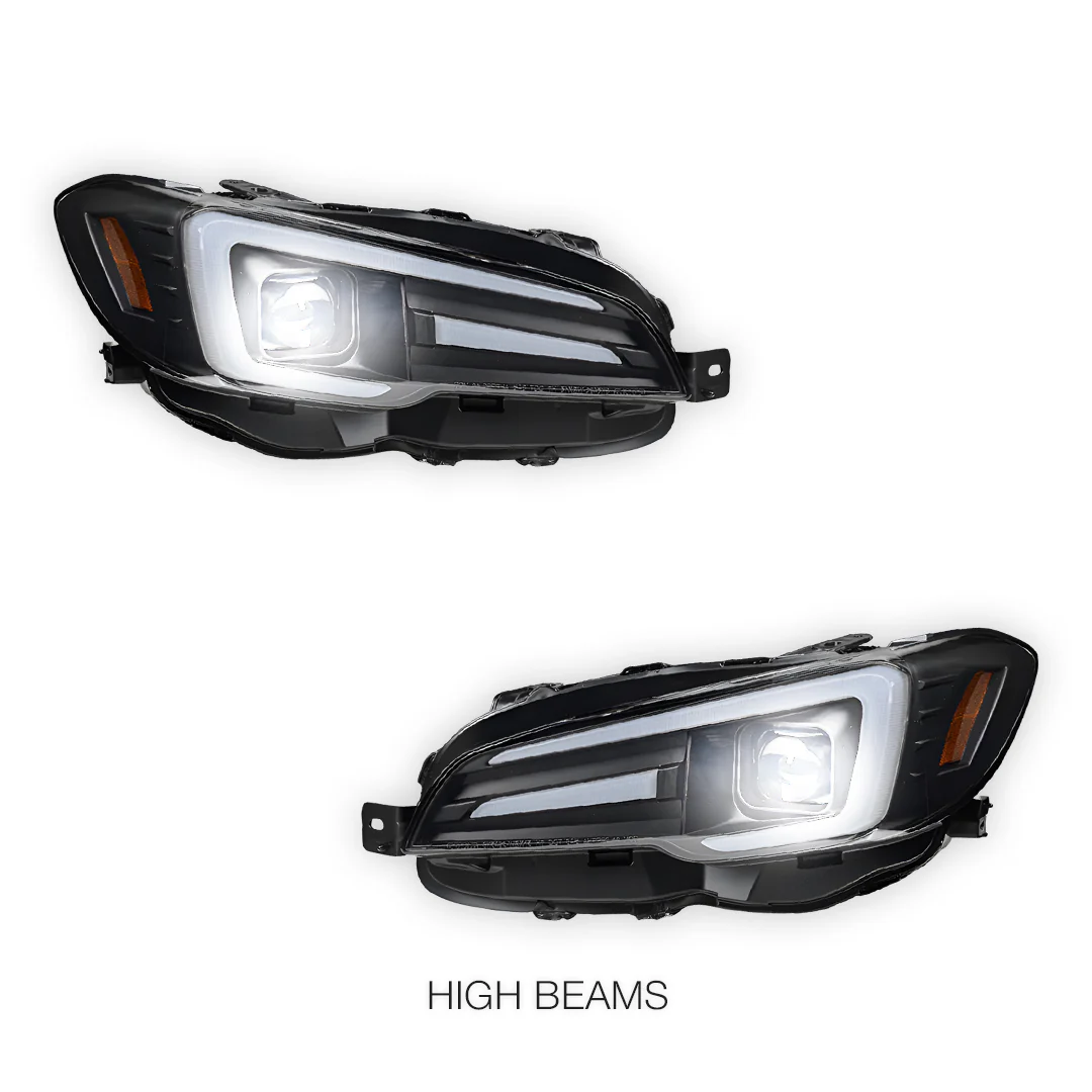 Subaru WRX VA STI (2014 - 2021) Full LED DRL & Sequential Indicator Projector Headlights LH + RH - Image 5