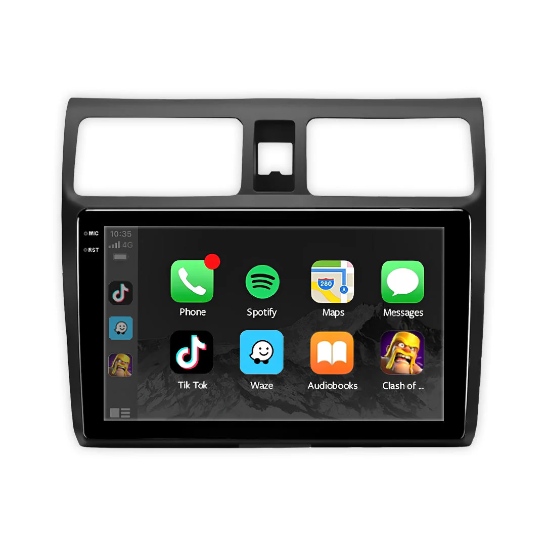 Suzuki Swift EZ (2003 - 2010) 10" 13.3" Wireless Android 16 Car Stereo for Apple CarPlay / Android Auto - Image 2