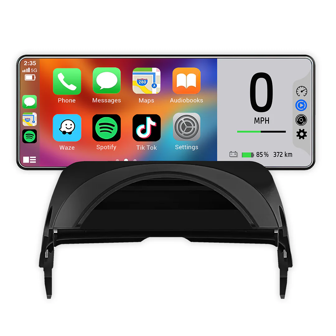 Tesla Model 3 (2017 - 2026) Apple CarPlay / Android Auto Digital Instrument Cluster Dashboard Screen - Image 3
