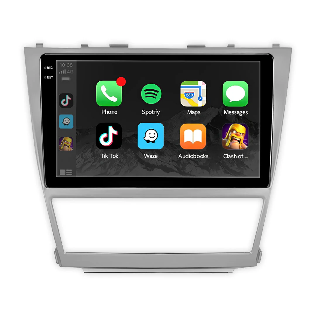 Toyota Camry XV40 (2006 - 2011) 10" Wireless Android 16 Car Stereo for Apple CarPlay / Android Auto - Image 2
