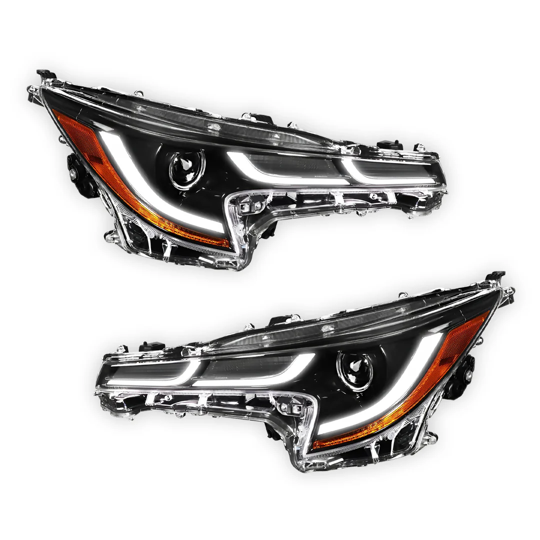 Toyota Corolla (2019 - 2024) LED DRL Replacement Projector Headlights LH + RH - Image 2