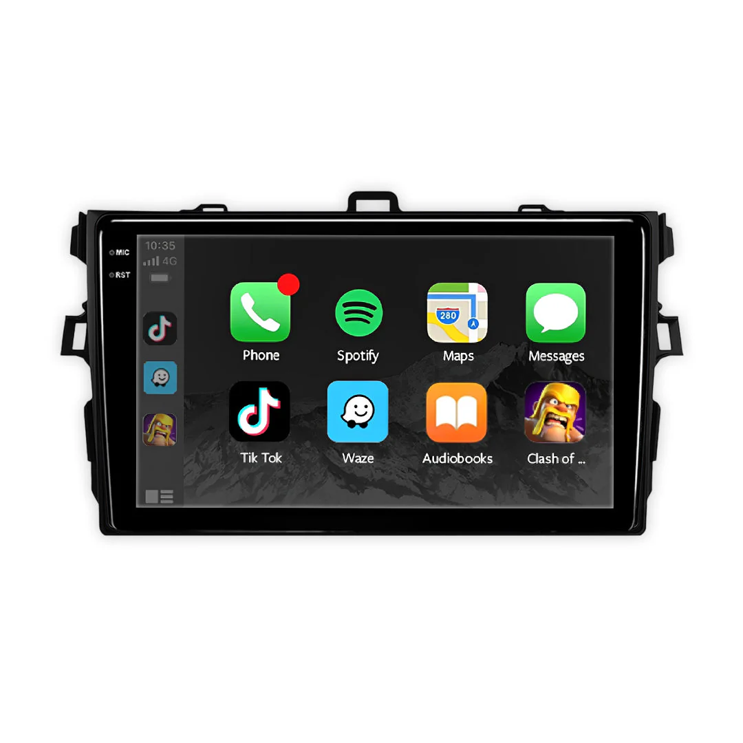 Toyota Corolla Altis E140 / E150 (2006 - 2013) 7" 9" 13.3" Wireless Android 16 Car Stereo for Apple CarPlay / Android Auto - Image 2