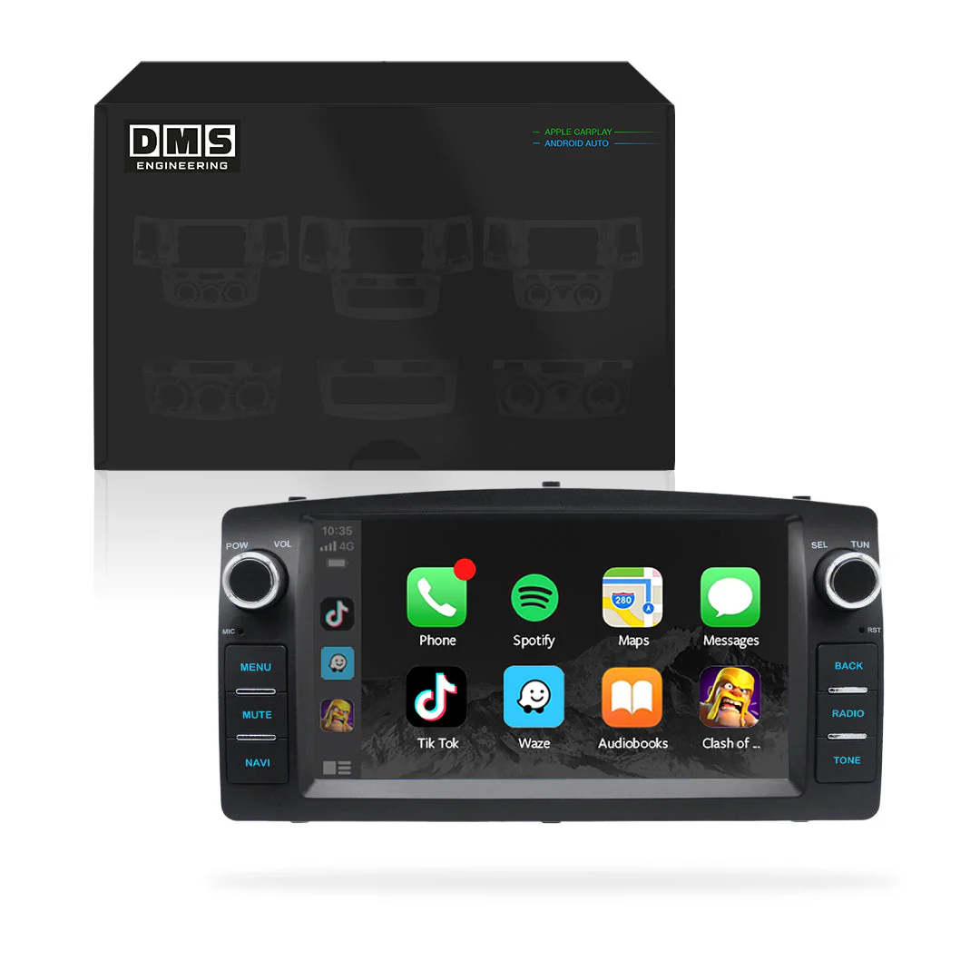 Toyota Corolla E120 (2001 - 2006) 7" 13.3" Wireless Android 16 Car Stereo for Apple CarPlay / Android Auto