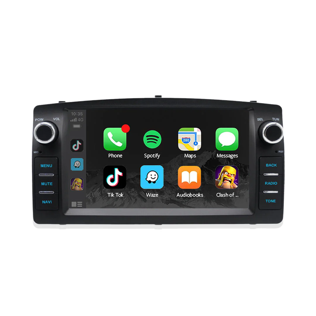 Toyota Corolla E120 (2001 - 2006) 7" 13.3" Wireless Android 16 Car Stereo for Apple CarPlay / Android Auto - Image 2
