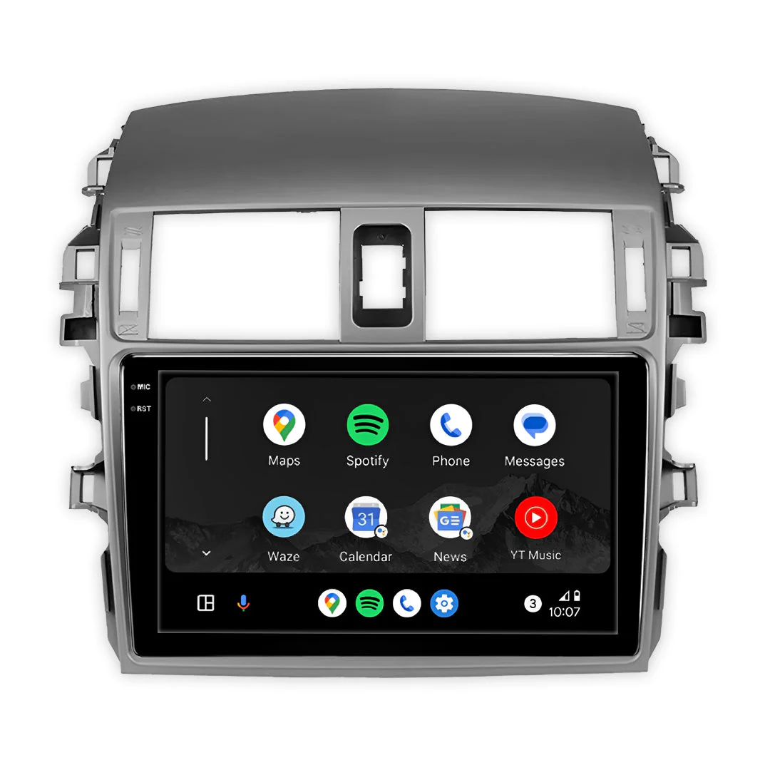 Toyota Corolla E140 / E150 (2007 - 2013) 9" Wireless Android 16 Head Unit for Apple CarPlay / Android Auto - Image 3
